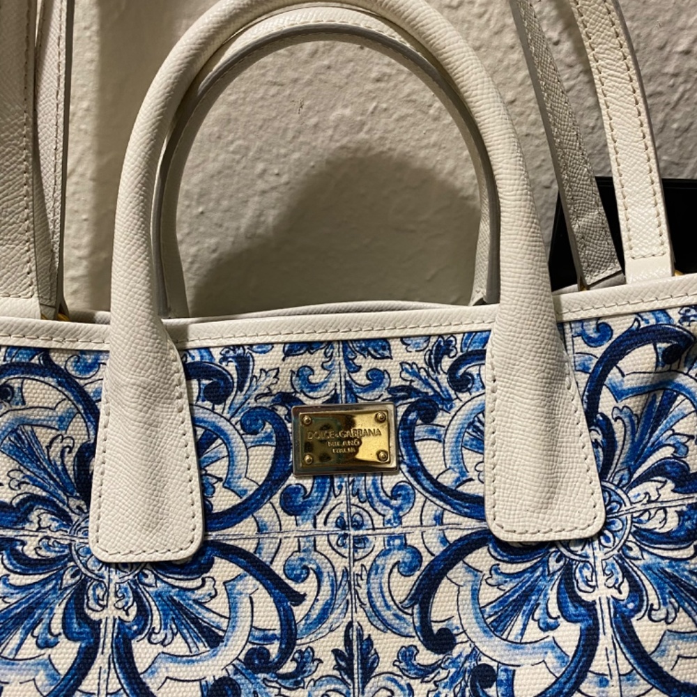 Dolce & Gabbana Majolica tote bag - Picture 2 of 9